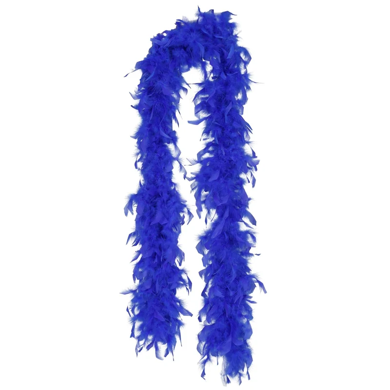 Blaue Federboa 80g