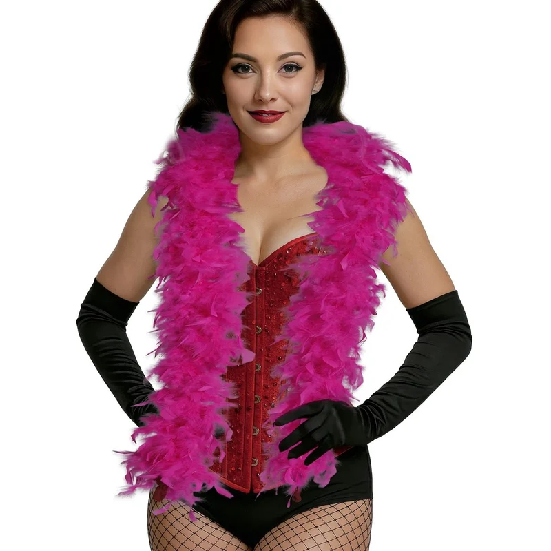 Fuchsia Federboa 80g