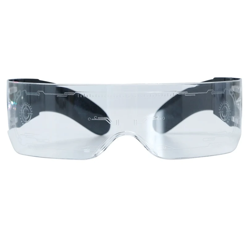 Futuristische LED-Lichtbrillen