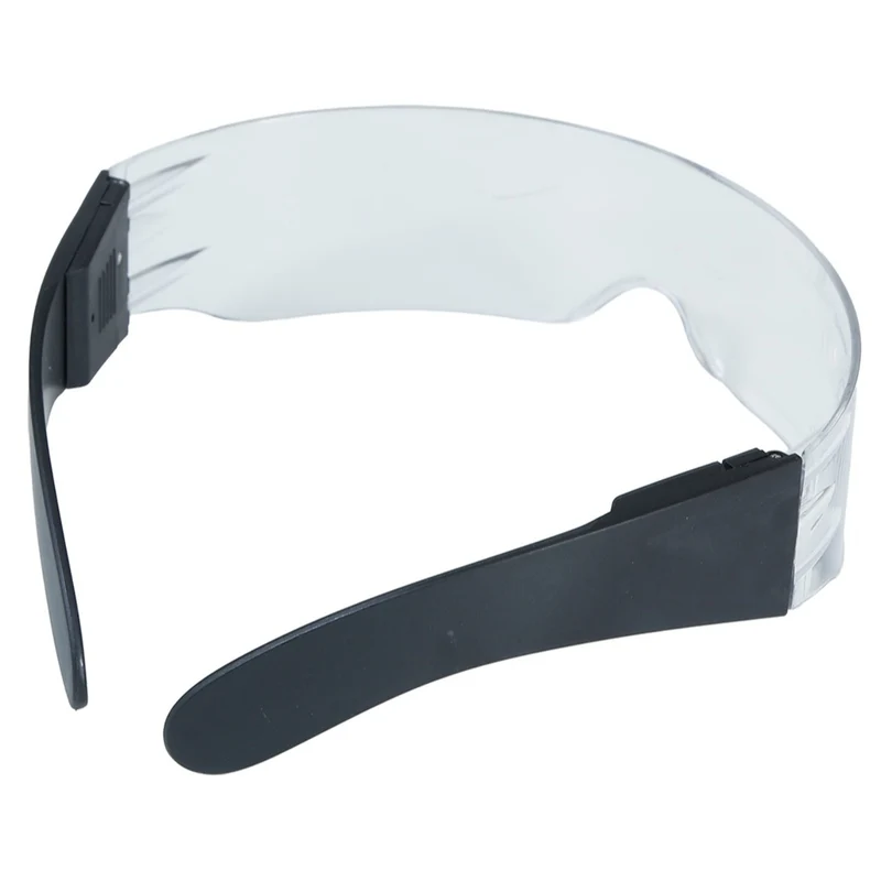 Futuristische LED-Lichtbrillen