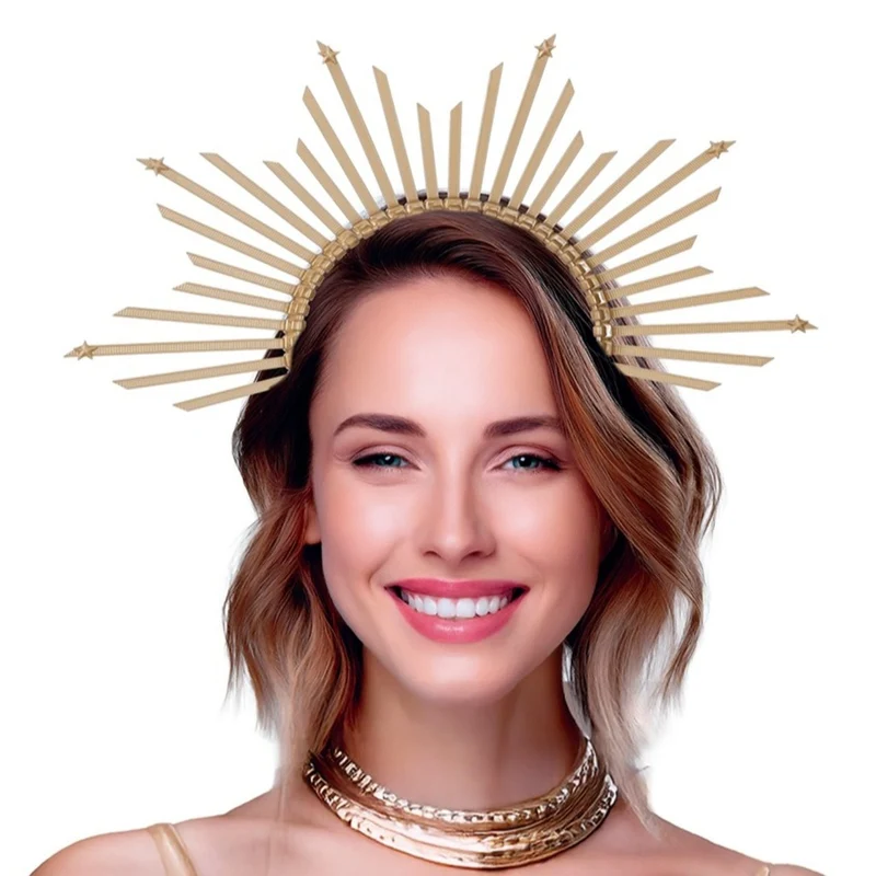 Goldene Göttin-Haarschmuck