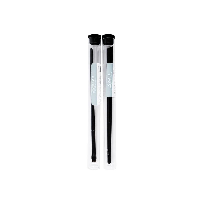 [Self-operated] China Goood Gudi Ultra-thin Blade Brush Eyeliner Brush Set Flat Head A101 Angled Eyebrow Brush 1 A102 Angled Eyeliner Brush 1 Great Makeup Helper