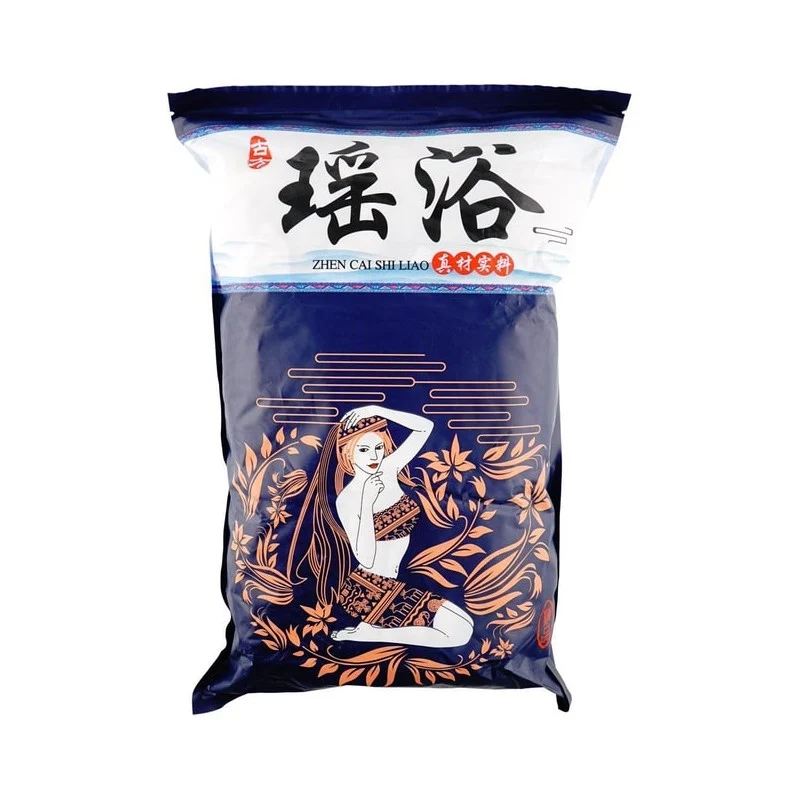 【Self-operated】China Yaochen Ancient Recipe Yao Bath Bath Bag 50g*10 bags Detoxification Sweat Mugwort Herbal Bath Health Care Dehumidification Channel Dispel Cold Bath Special Medicine Bag Bath Bag Foot Bath Baotou Therapy Fumigation