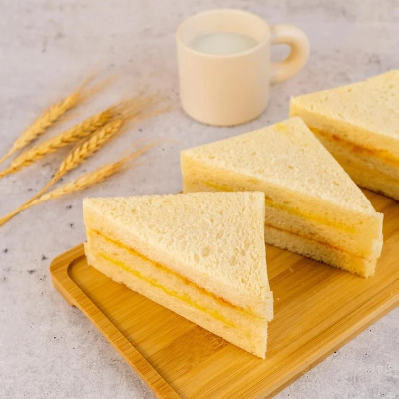 [Self-operated] China Xingsheng meat floss salad sandwich bread 4 pieces 248g nutritious breakfast toast snacks snacks