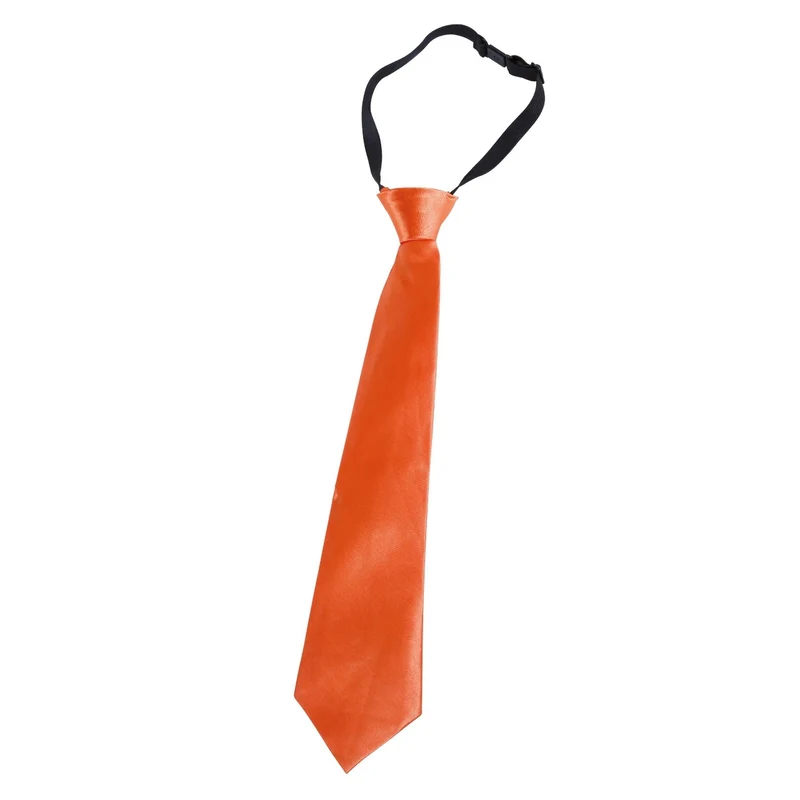 Orangefarbene Krawatte