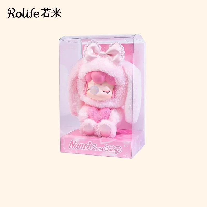 [Self-operated] China Rolife Nanci Love Bunny Limited Plush Pendant 1-Pack Keychain Bag Pendant Birthday Gift