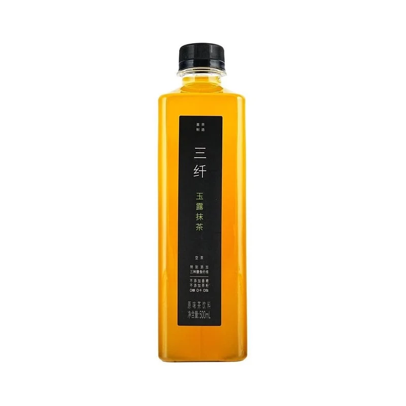 [Self-operated] China Heytea Kongcha Three Fiber Gyokuro Matcha Original Tea Drink 500ml Pure Tea Flavor Fresh and Sweet Added 3 Dietary Fibers 0 Sugar 0 Calories 0 Fat