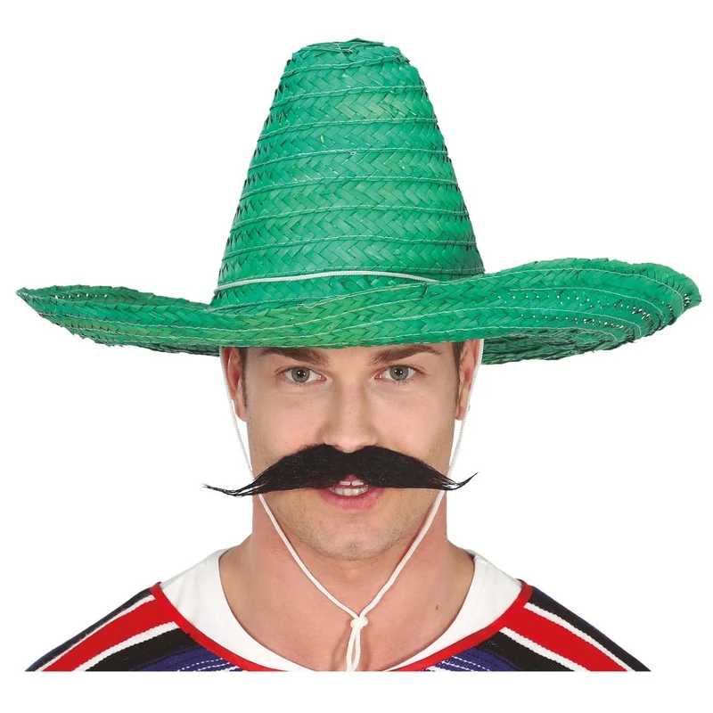Grüner Mexikanischer Sombrero Eco