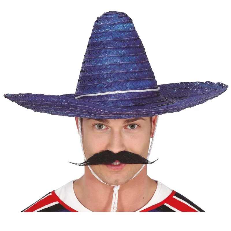Blauer Mexikanischer Sombrero Eco