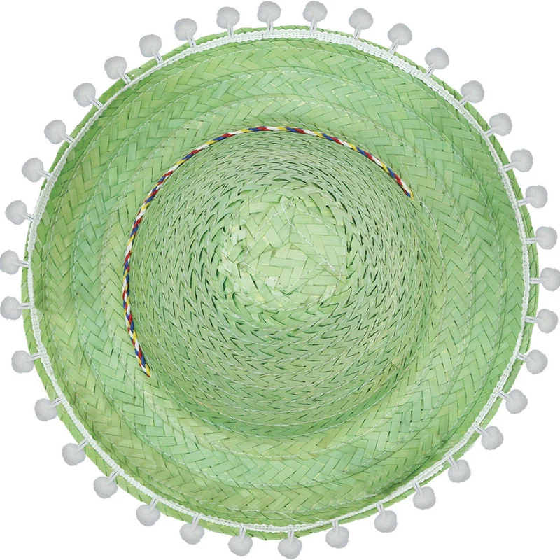 Kleiner, grüner Mexikanischer Sombrero