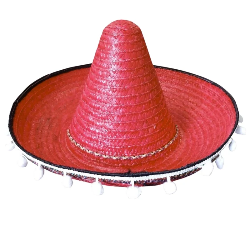 Rotes Mexikaner-Sombrero für Kinder