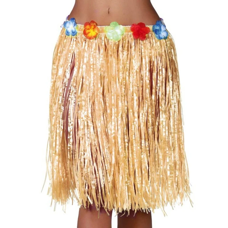 Kurze Hawaii-Strohrock