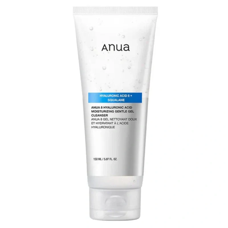 Anua Hyaluronic Acid Moisturizing Gentle Cleansing Gel 150ml (Moisturizing, cleansing, soothing, calming, strengthening the skin barrier, soothing irritation, and lasting moisture locks in)