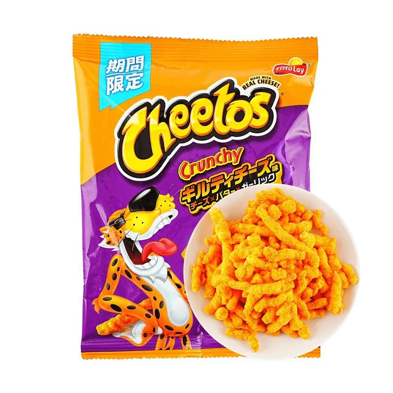 [Self-operated] China Cheetos Cheetos Corn Cob Limited Time Wicked Cheese Flavor 60g Snacks
