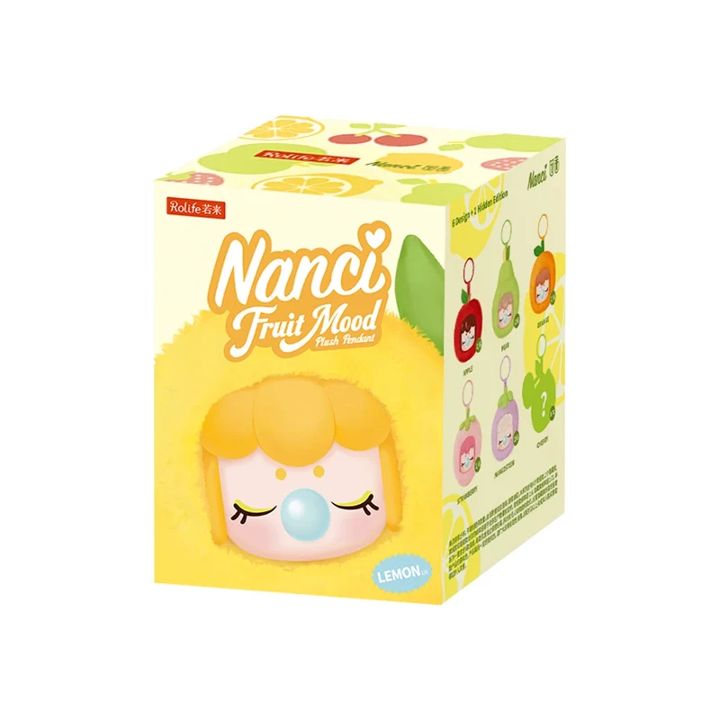 [Self-operated] China Rolife Ruolai Nanci Nanxi Fruit Head Plush Doll Pendant Series Blind Box 1 box randomly shipped