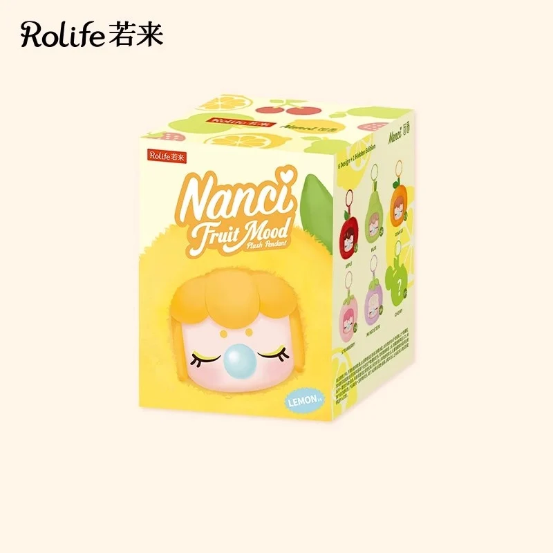 [Self-operated] China Rolife Ruolai Nanci Nanxi Fruit Head Plush Doll Pendant Series Blind Box 1 box randomly shipped