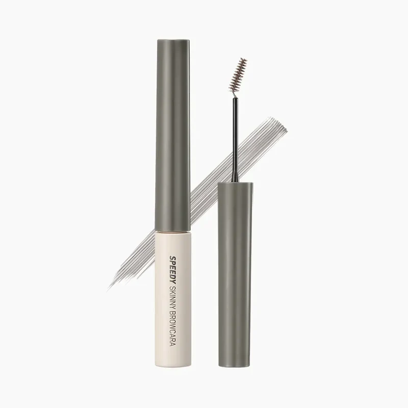 CLUB CLIO PERIPERA Ultra-Fine Eyebrow Tint #01 Cold Grey (3g) Waterproof, Smooth, and Smudge-Proof