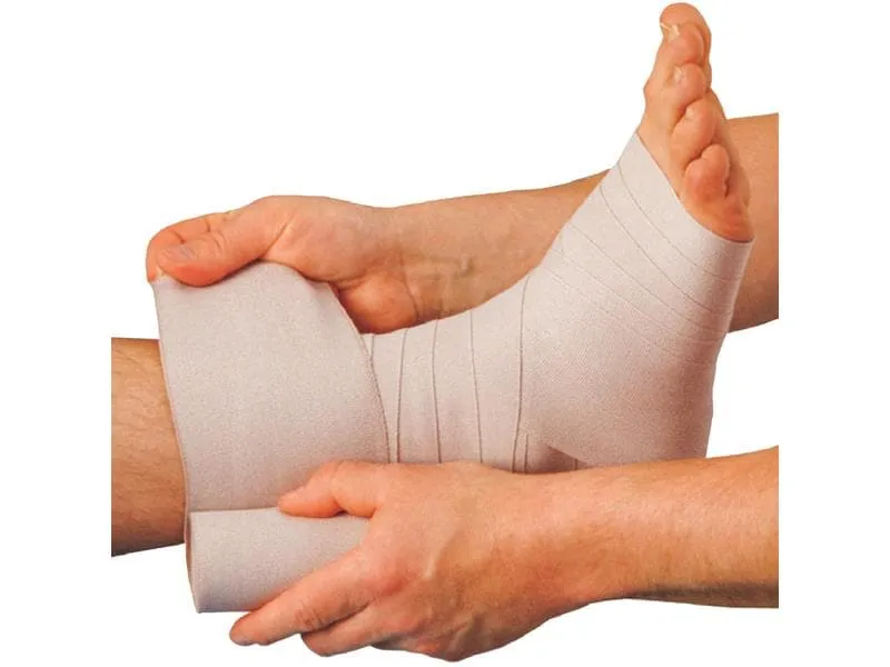 Lohmann Rauscher L&R Durelast Kurzzug-Binde, 10 cm x 5 m, 10 Stück