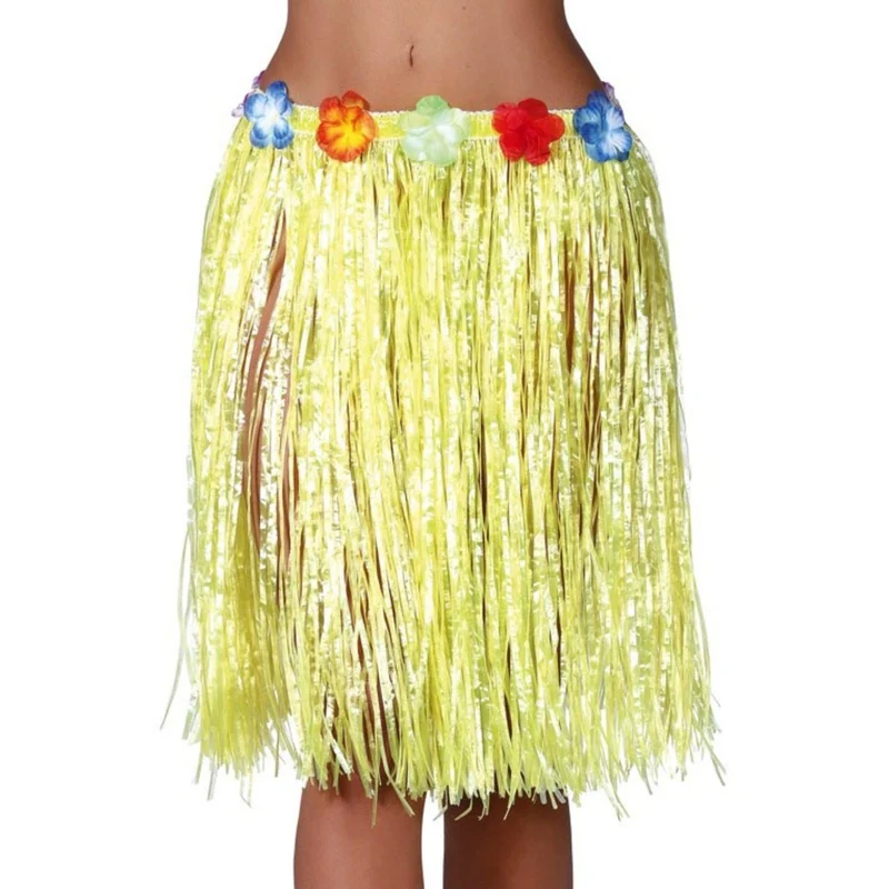 Kurzer, gelber Hawaii-Rock