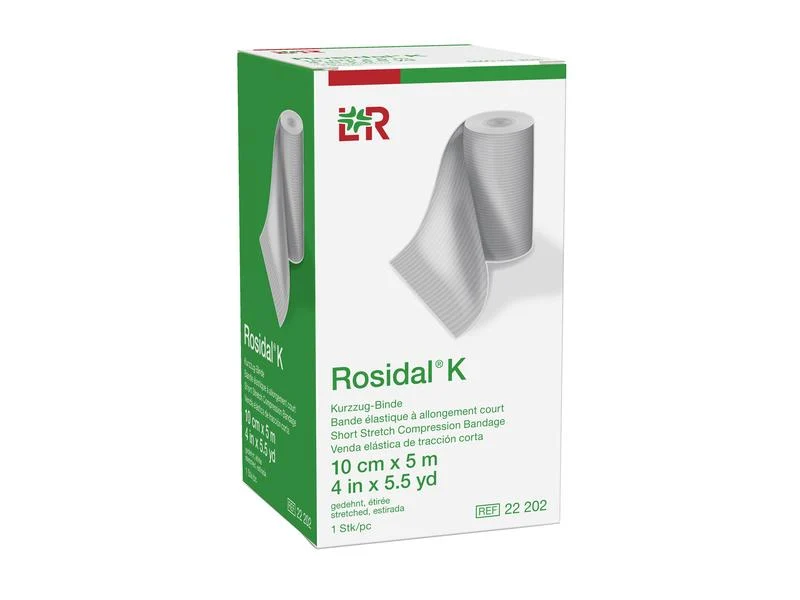 Lohmann Rauscher L&R Rosidal K Kurzzug-Binde, 10 cm x 5 m, 1 Stück