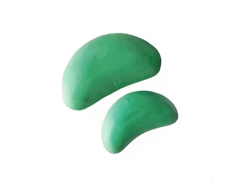 Lohmann Rauscher L&R Komprex Schaumgummi-Kompresse, nierenförmig, 9 cm x 1 cm, 1 Stück