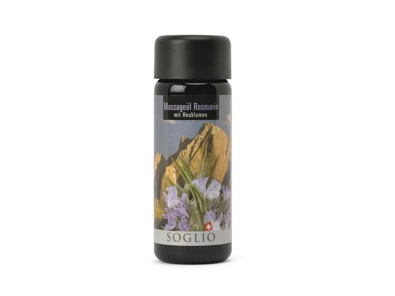 Soglio Massageöl Rosmarin, 100 ml