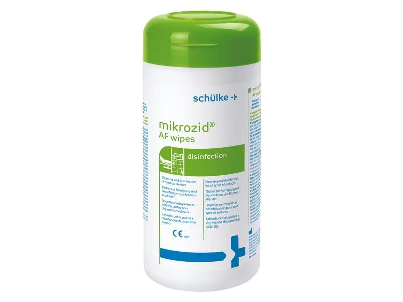 Schülke Desinfektionstücher Mikrozid AF Wipes, Dose mit 150 Tüchern