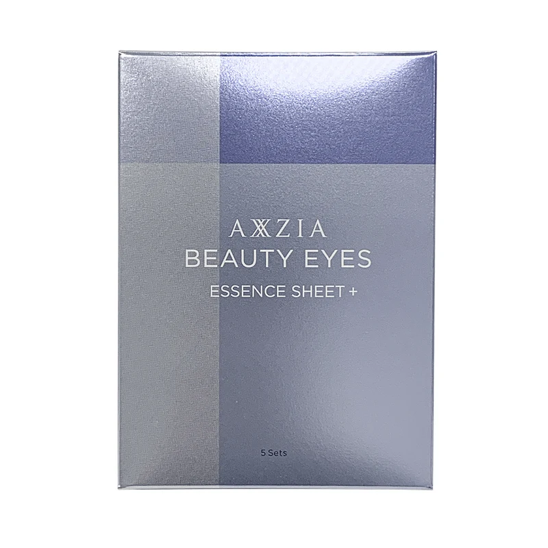 AXXZIA 3nd Generation 5D Ice Revitalizing Eye Mask (XNUMX pairs, travel size) for a brighter, firmer, and more puffy look.