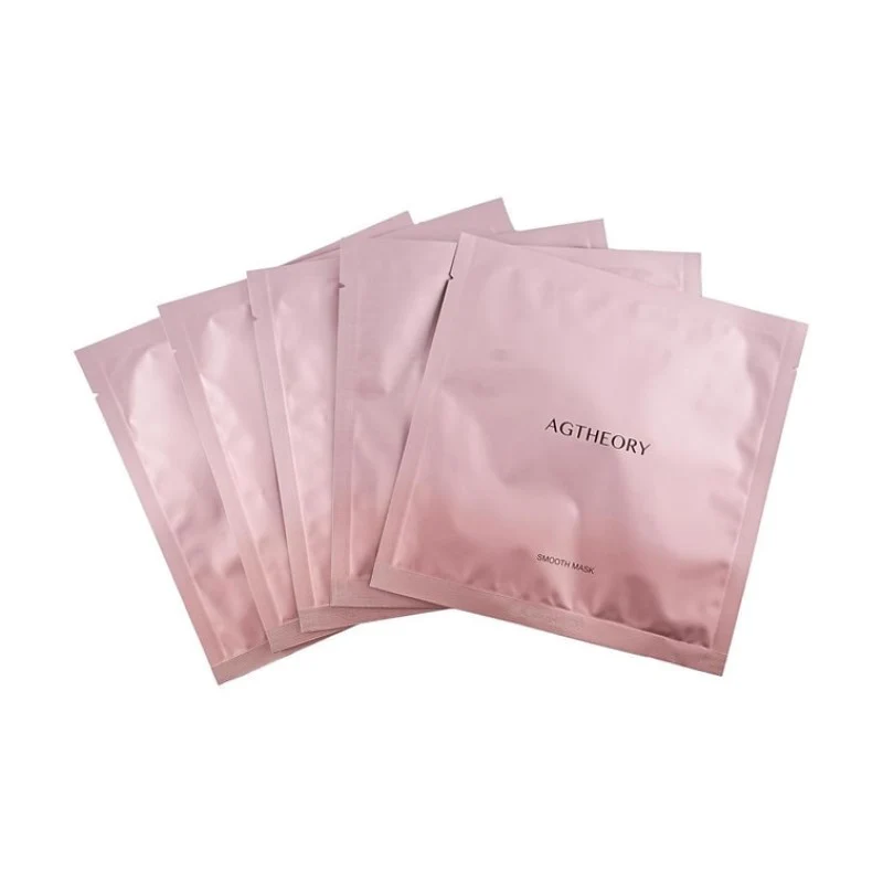 AXXZIA Japan's AXXZIA Skin Source Time-Transmitting Essence Mask (5 pieces) for intensive hydration, rejuvenation, anti-aging, and anti-glycation. Glacier Rose Series