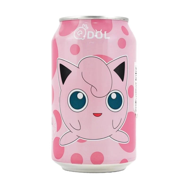 QDOL Taiwan Pokémon Sparkling Water (White Peach Flavored) 330ml