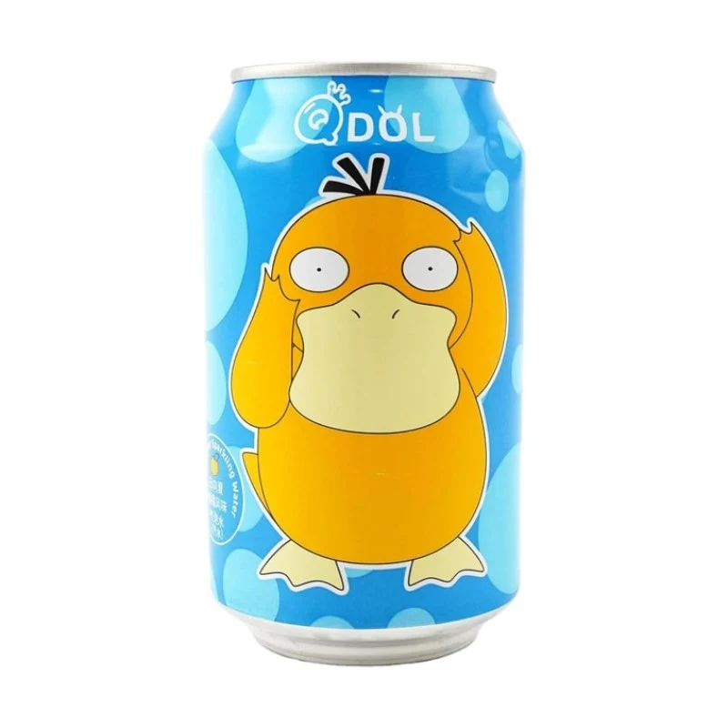 QDOL Pokémon Sparkling Water (Taiwan) Hyuga Citrus Flavor 330ml (Psyduck)