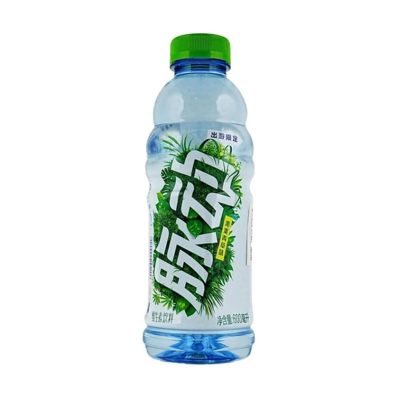 [Self-operated] China MIZONE Pulse Vitamin Sports Electrolyte Drink Grass Flavor 600ml Travel Limited Edition New Flavor Cool and Refreshing Song Yuqi's Same