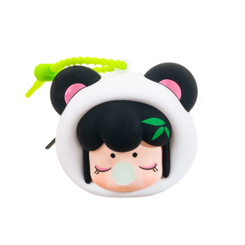 [Self-operated] China Rolife BabyNanci Rongrong Party Series Headphone Bag Charm Panda Style 1-Pack Doll Birthday Gift