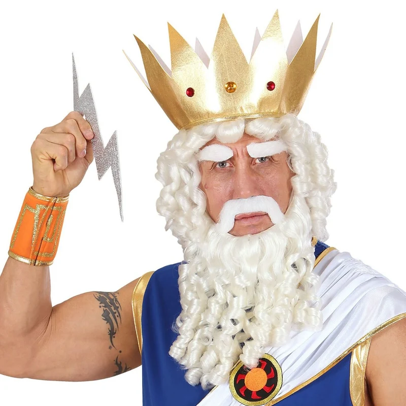 Griechischer Gott Zeus Perücke