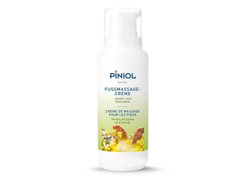 Piniol Fussmassage-Creme Jojoba- und Avocadoöl, 200 ml