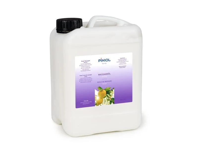 Piniol Massageöl Zitrone, 5 Liter