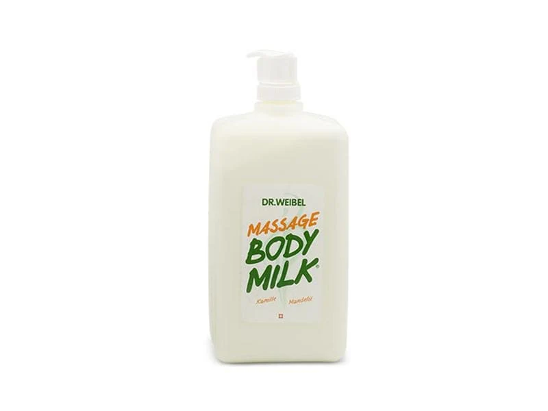 Dr. Weibel Massagemilch Massage Body Milk, 1 Liter mit Dispenser