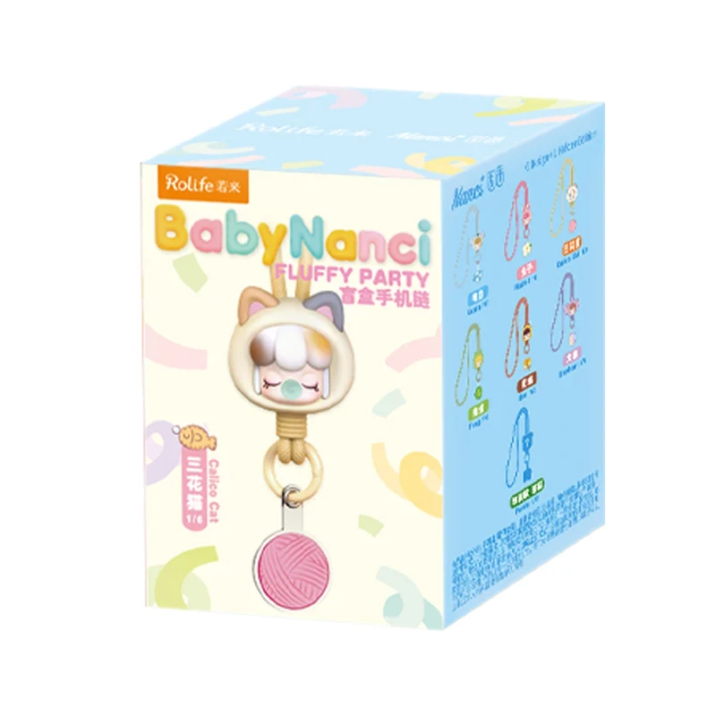 [Self-operated] Rolife Baby Nanci Rongrong Party Series Phone Charm Blind Box (1 piece)