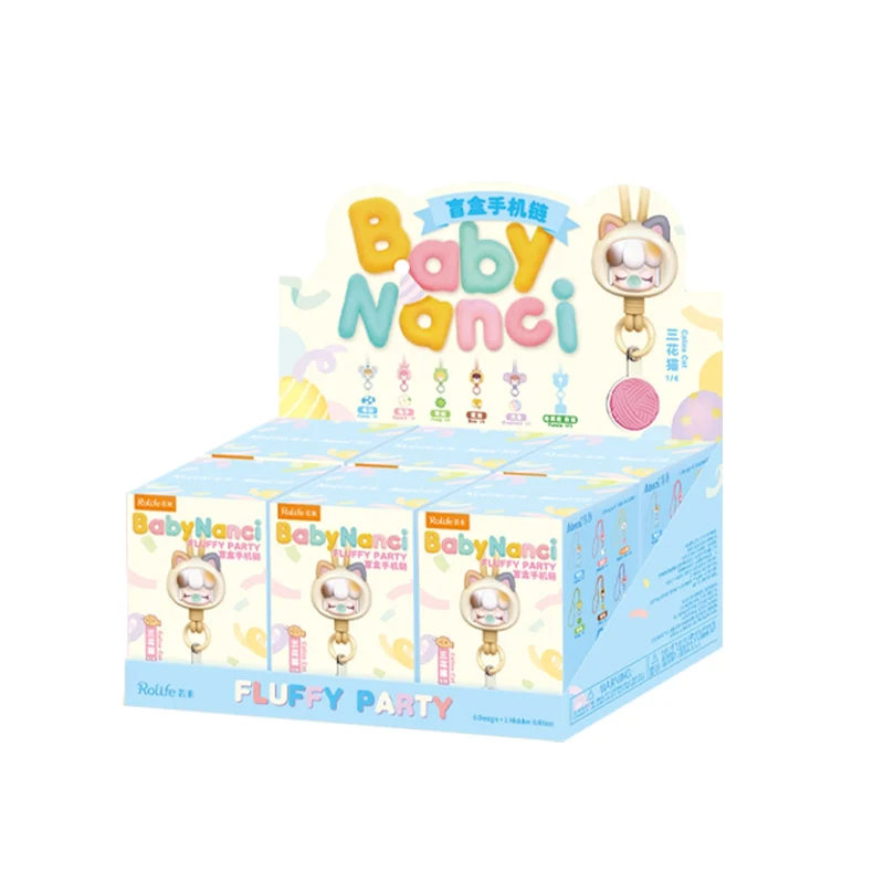[Self-operated] Rolife Baby Nanci Rongrong Party Series Phone Charm Blind Box (1 piece)