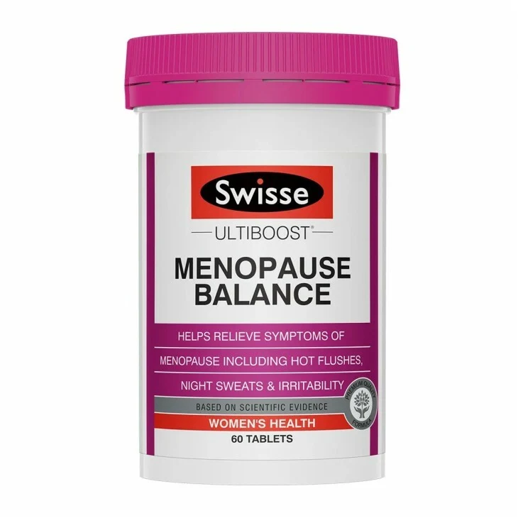 [Self-operated] Australian SWISSE Soy Isoflavones 60 capsules for women's menopausal balance, soy isoflavones, estrogen, soothing emotions