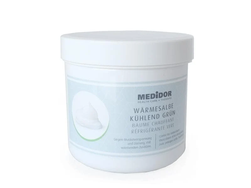 MEDiDOR Wärmesalbe kühlend grün, 500 ml