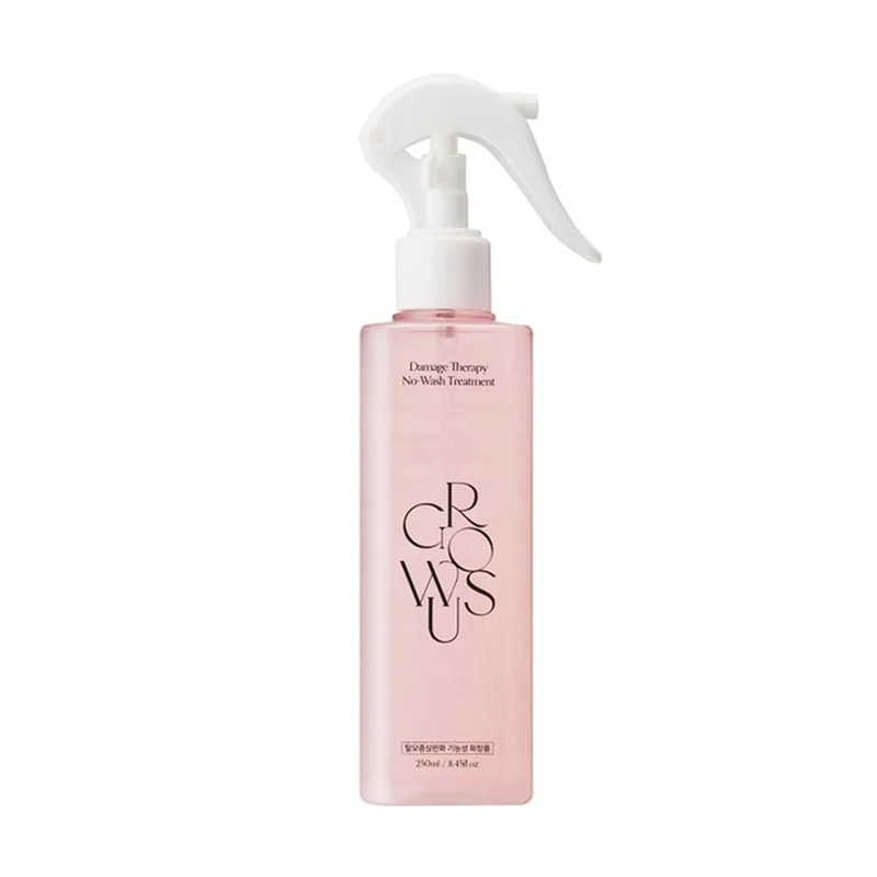 GROWUS Hair Repair Spray with Gilded Water and Sea Salt 250ml - Boosts volume, improves frizz, prevents breakage, and softens fine hair. Boosts protein before styling.