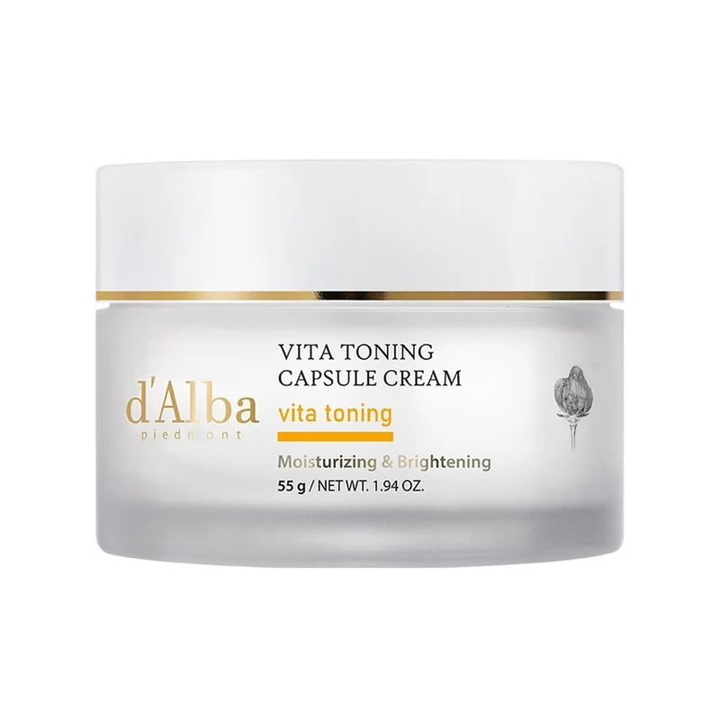 [Self-operated] Korean d'Alba Delper Vita Revitalizing Capsule Cream 55g Anti-wrinkle Lightening Brightening Moisturizing