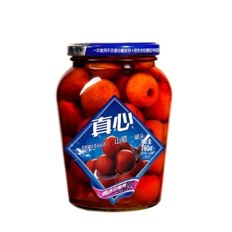 [Self-operated] China Canned Food Hawthorn Canned Food 760g Ready-to-eat Canned Childhood Nostalgic Snack