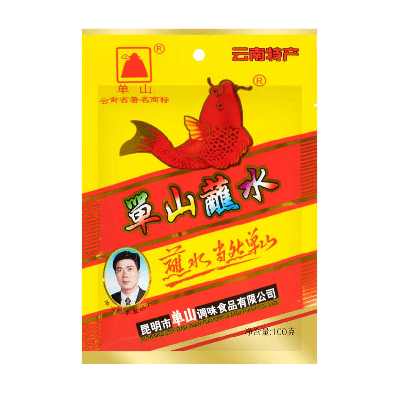 [Self-operated] China Danshan dipping sauce 100g chili powder hot pot barbecue hot pot dipping sauce Yunnan specialty