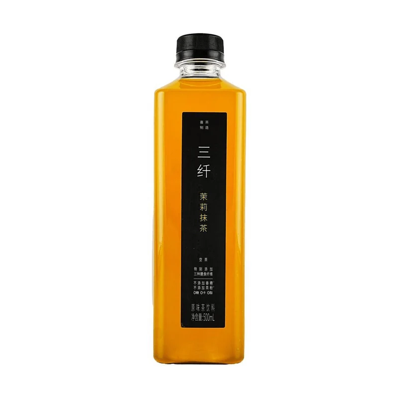 [Self-operated] China Heytea Kongcha Three-Fiber Jasmine Matcha 500ml Pure tea aroma, fresh and sweet, with 3 kinds of dietary fiber, 0 sugar, 0 calories, 0 fat