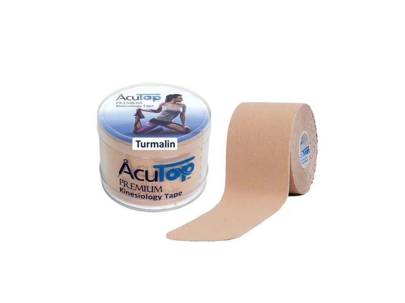 AcuTop Premium Turmalin Tape, beige, 5 cm x 5 m