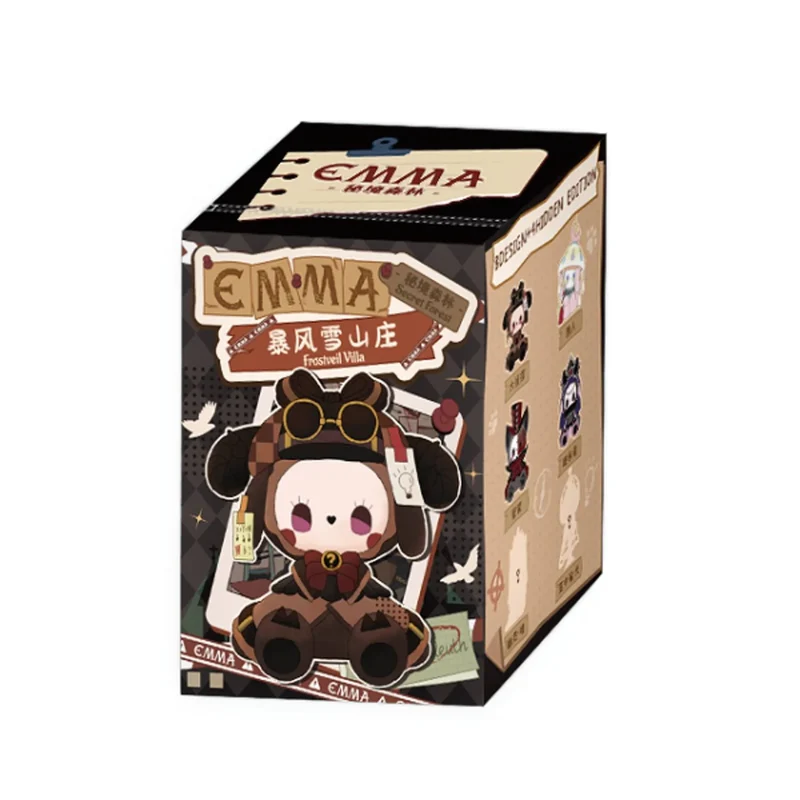 [Self-operated] China Lucky Emma Yanchuang Secret Forest Blizzard Villa Series Blind Box 1 Box Randomly Shipped Hand-made Gift Ornaments