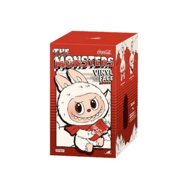 [Self-operated] China Pop Mart LABUBU THE MONSTERS Coca-Cola series vinyl plush pendant blind box doll 1 piece
