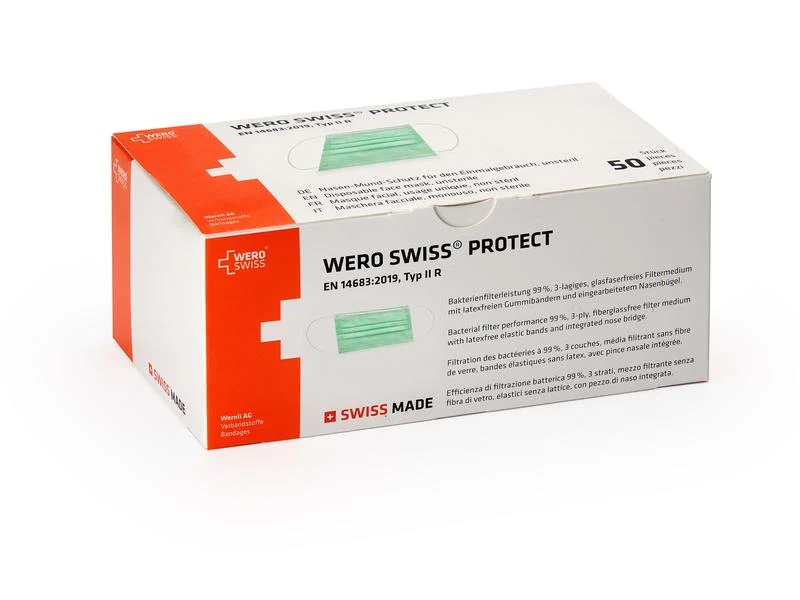Persanté WERO Swiss Protect Hygienemaske Typ IIR, 50 Stück